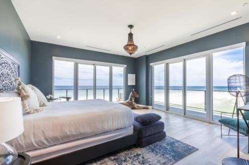 Gulf Shores House | Elegant 6 BR Condo with Beach and City Views, 2 large balconies, Next to the Hangout!