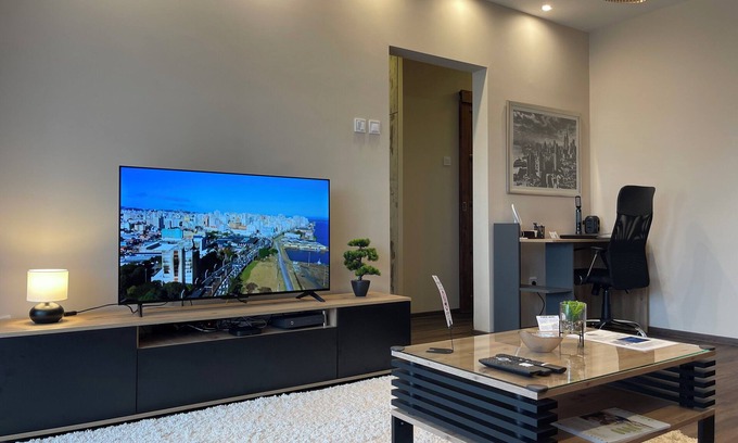 Nagykanizsa Apartment | Elegant, modern 62m2 apartment with keypad entry.
