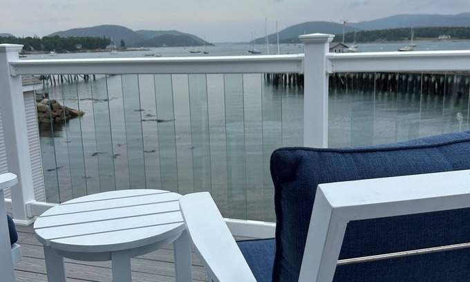 Manset House | Elegant oceanfront home on Southwest Harbor minutes to trails and village center