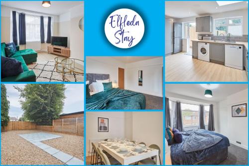 Cambridge House | Elfleda Stay - Modern 5 bedroom house with parking