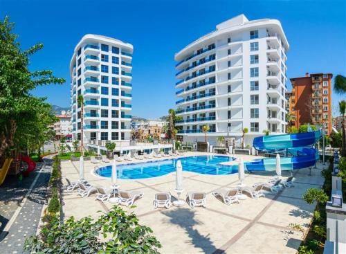 Alanya Apartment | Elite Marine Residence - Cleopatra, center