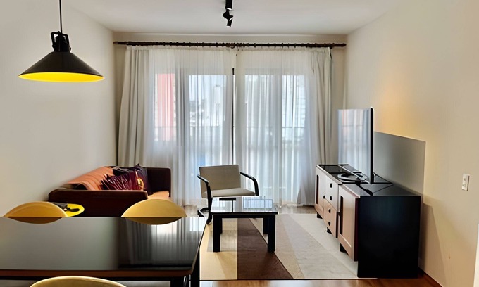 Centro House | ENB | Ótimo Flat no Centro de SBC para até 4 pp