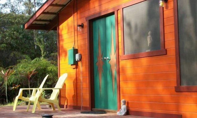 Orchidlands Estates Cabin | Enchanting Rainforest Hideaway, on 2 Private Acres to yourself. Pahoa/Keaau