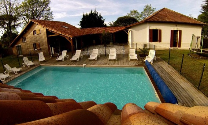 Sanguinet House | Ensemble de 3 villas avec piscine chauffée, esprit détente