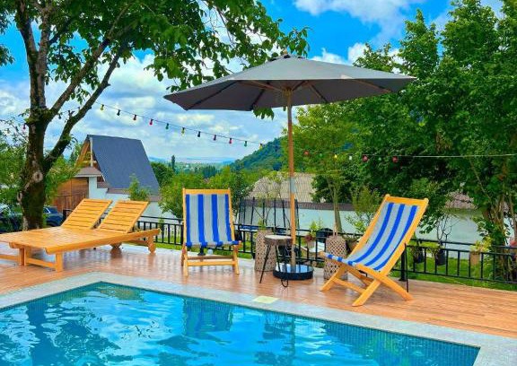 Gabala Villa | Entire villa with Pool BBQ Fire Pit