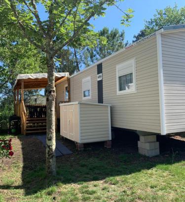 Piraillan Other | Envie d un break de paysages sauvages et de nature ce mobile home neuf tout confort climatise idealement situe au bord de l eau dans un camping 4 etoiles vous attend pour un week end quelques jours ou des vacances en famille