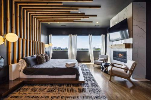 Katie Hill Neighborhood House | Epic Luxury Mansion w Nashville Skyline Views