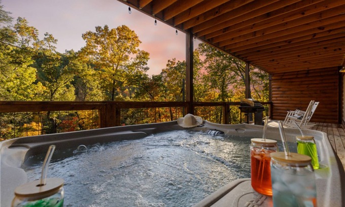 Gatlinburg - Pigeon Forge Cabin | Escape to Elegance by Ghosal Luxury Lodging
