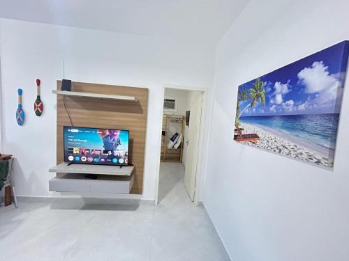 Praia de Itaparica Apartment | Espaço climatizado a poucos metros da praia