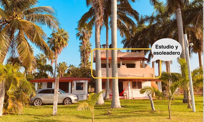 Tecolutla Apartment | Estudio con terraza y vista lago SUEÑOS DE ARENA