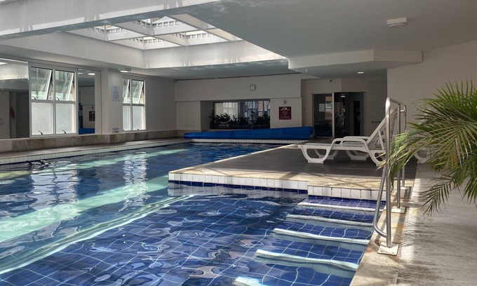 Alphaville Industrial Apartment | Excelente Flat | Wifi, Piscina, AC