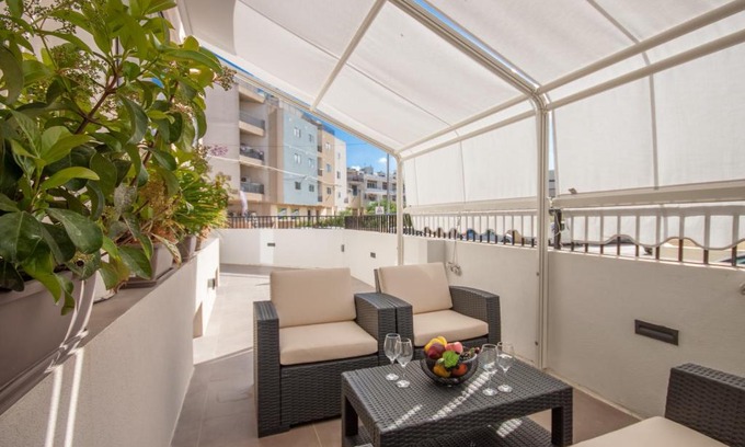 San Tumas Apartment | Exceptional Sunlit Apart Marsaskala Bay - Happy Rentals