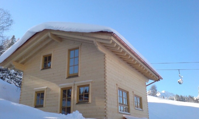 Annaberg im Lammertal House | Exclusive log cabin - ski lodge, by the ski slopes, Zen-style design