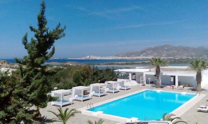 Agios Prokopios Villa | Exclusive Villa with Sea View & Outdoor Pergola