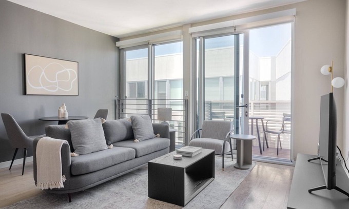 South of Market Apartment | Exquisite SoMa 1BR w/Garden Patio, nr Tech Companies, by Blueground