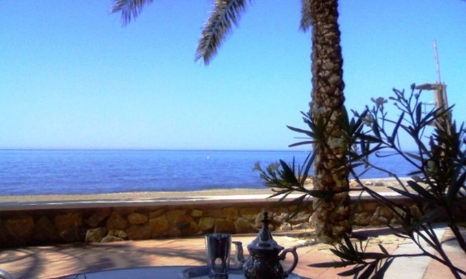 Mezquitilla Apartment | extravagant penthouse, 2 sea view terraces, beach at 100 m, A/C, pool, WiFi