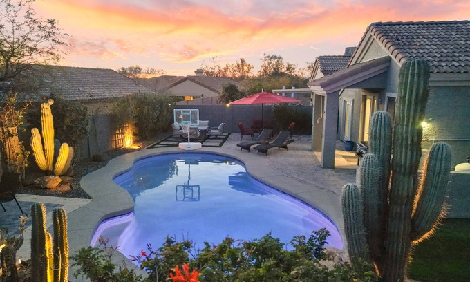Tatum Ranch House | Family Friendly Retreat - Heated Pool - Pets ok!