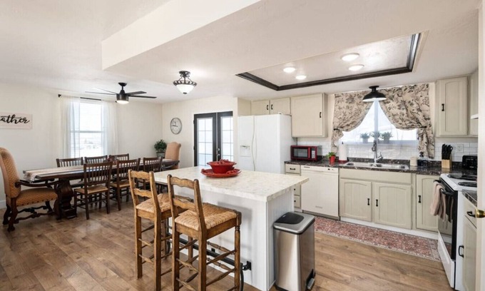 Mount Pleasant House | Family Getaway: Modern Farmhouse for Adventure!