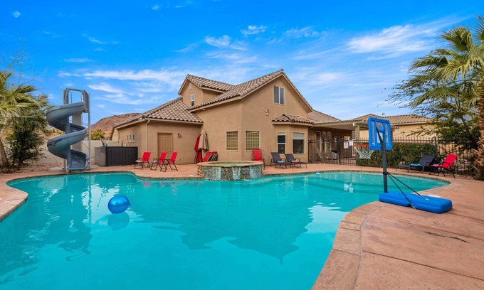 Washington Fields House | Family Oasis with Pool, Spa & Twist Slide - Minutes from St. George