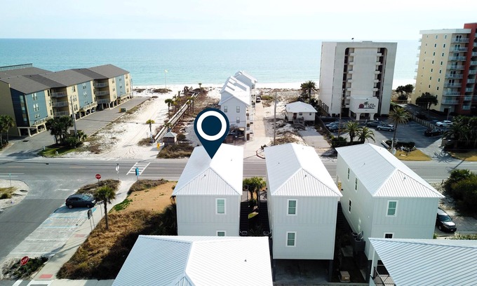 Gulf Shores House | Fantastic coastal retreat steps from the beach with pools & hot tub