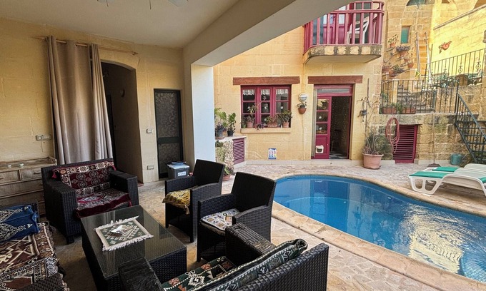 Sannat Other | Farmhouse in Sannat Gozo.-Private pool-bbq-fireplace for special moments.