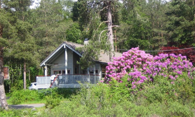 Lyngstranda House | Ferienhaus mit Mietbarem 9,9/15 PS Motorboot, am Hardangerfjord