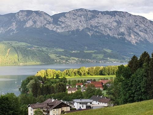 Nussdorf am Attersee Apartment | Ferienwohnung Claudia mit Terrasse