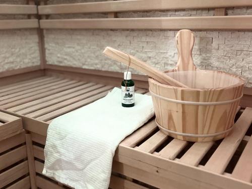 Unterallgau Apartment | Ferienwohnung Kleines Paradies mit privater Sauna