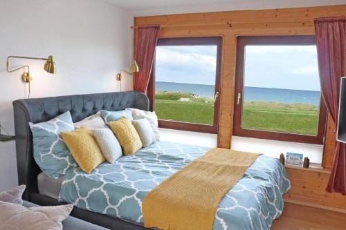 Kalifornien Apartment | FeWo Wellenreiter direkt am Strand mit Meerblick und eingez Garten