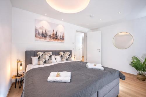 Oberstaufen Apartment | FeWo Zirbenruhe: zentral & modern mit Naturflair