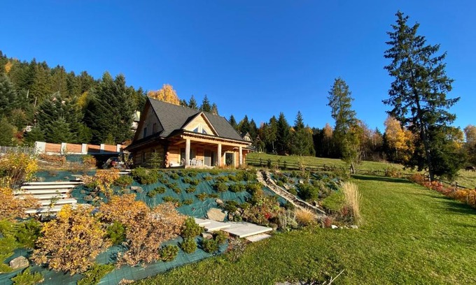 Poreba Wielka Ski Chalet | Fijałówka dom z bali w Gorcach