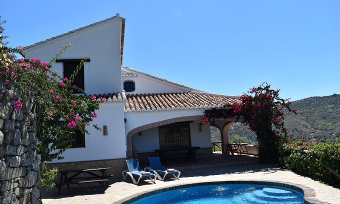 Competa Cottage | Finca Ortiz with private pool for 6 people and fantastic views