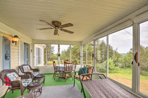 Himrod House | Finger Lakes Retreat with Sunroom, Fire Pit and BBQ!