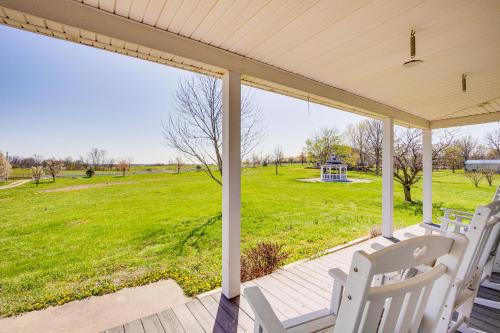 Warrensburg House | Fire Pit and Gazebo Rural Warrensburg Getaway!