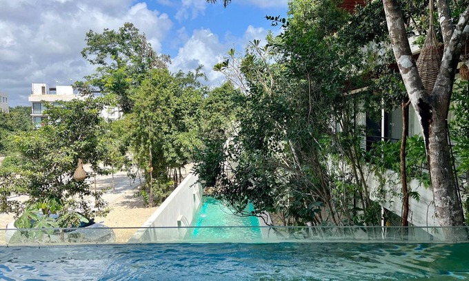 Tulum Condo | First-rate Vacation 2B Apt Huge Pool Bbq Gym