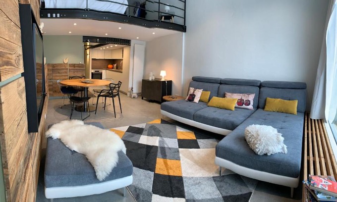 Flaine Apartment | Flaine Forum L1 Cassiopée Mezzanine & Terrasse