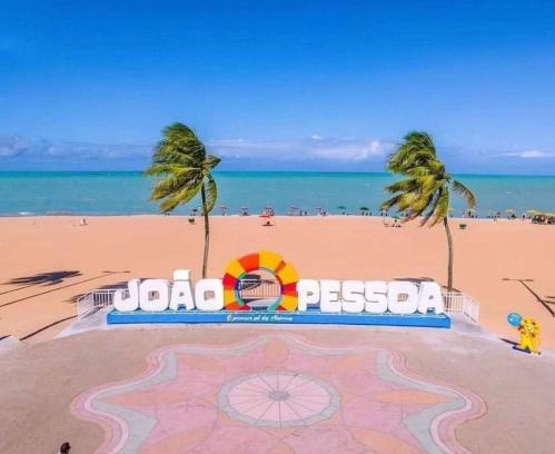 Cabo Branco Apartment | Flat à beira-mar em Cabo Branco, pé na areia!