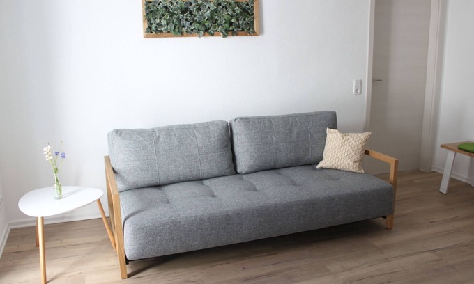 Burladingen Apartment | Flat 1, 55 sqm, 1 bedroom with double bed and 1 sofa bed, max. 4 persons