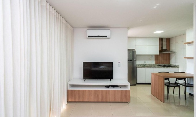 Setor Bueno Apartment | Flat com linda Piscina no Setor Bueno - TH605