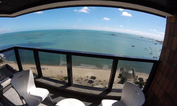 Mucuripe Apartment | Flat com vista espetacular do mar, perto da feirinha