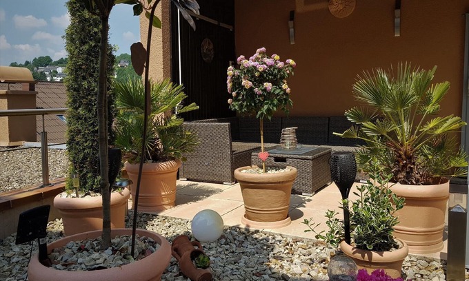 Frauenberg Apartment | Flat in Frauenberg with barbecue, terrace and garden