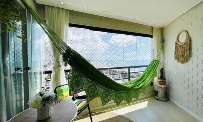 Mucuripe Apartment | Flat Luxuoso Alto Padrao Frente Mar com 2 suites no Iate Plaza