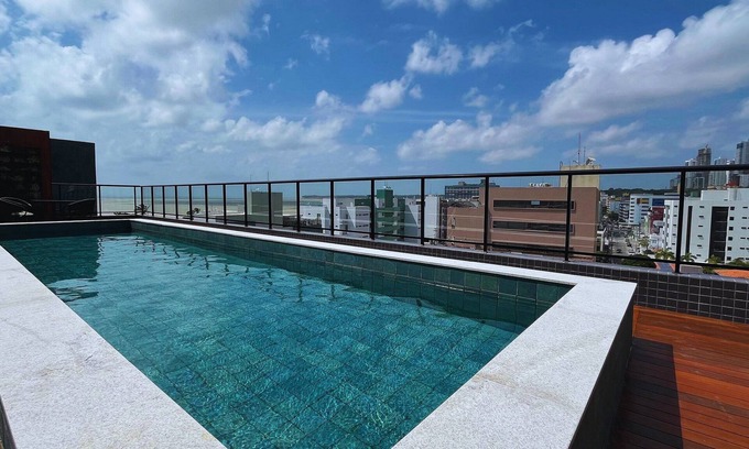 Cabo Branco Apartment | Flat Oceânica Seaside - By Almare