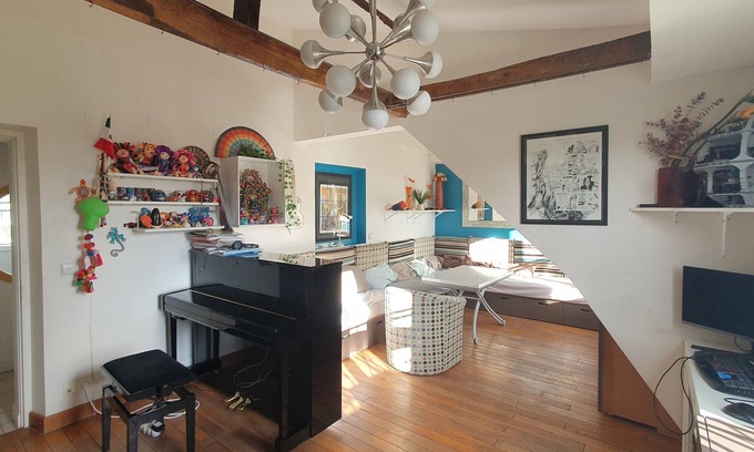 Val-de-Grace Apartment | Flat of 130 m2 on the top floor of a very quiet Latin Quarter street