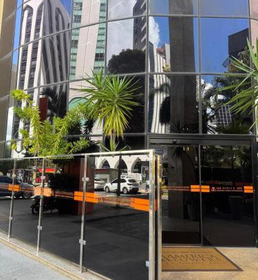 Caminho das Arvores Apartment | Flat Prince América 603 - Cozinha Completa - Vizinho ao Salvador Shopping - Estrutura de Hotel