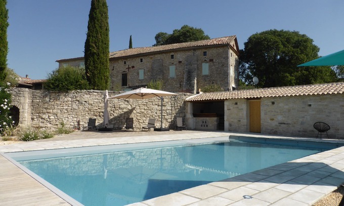 Saint-Jean-de-Maruejols-et-Avejan Cottage | LE NEFLIER Mas des Trois Citernes - Cottage for 4 People