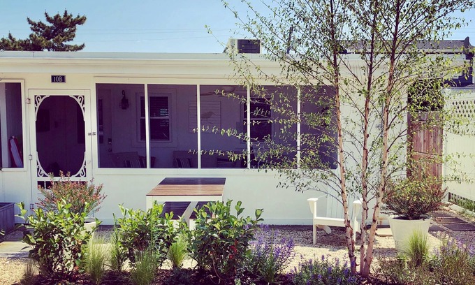 Rehoboth by the Sea Cottage | Fully Renovated Ocean Block Cottage Steps to the Beach w/Off-street Parking