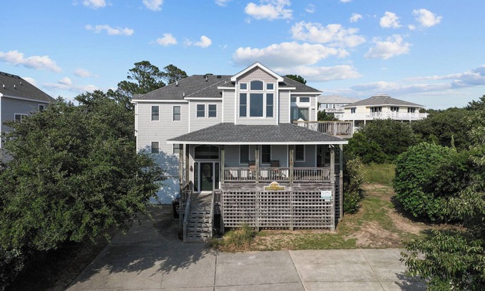 Carolina Dunes House | Fun Duck vacation home with panoramic sound views and breathtaking sunsets