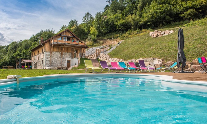 La Bresse Ski Chalet | Gîte des Charmes 5 * -Standing Swimming pool SPA SAUNA - LA BRESSE