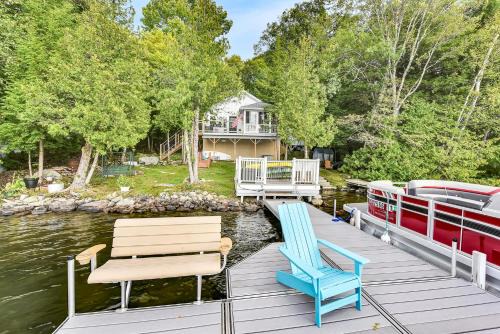 Belgrade House | Gables End Escape Lakefront Dock Kayaks